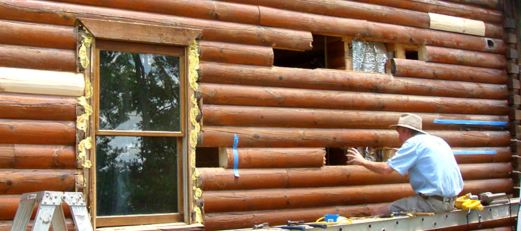 Log Home Repair Estill County, Kentucky
